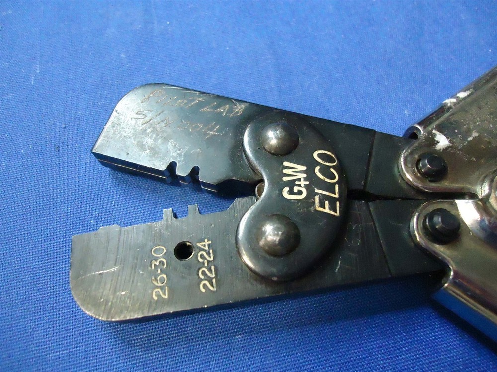 G+W ELCO 06-7858-01 CRIMPER CRIMP TOOL
