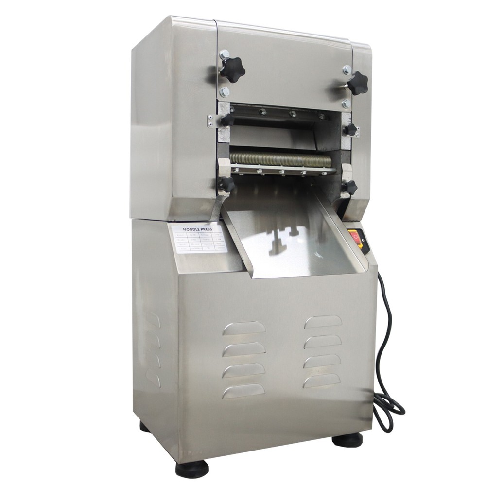 Electric Noodle Making Machine with 1.5&3mm Blade Dough Roller Sheet Maker025358
