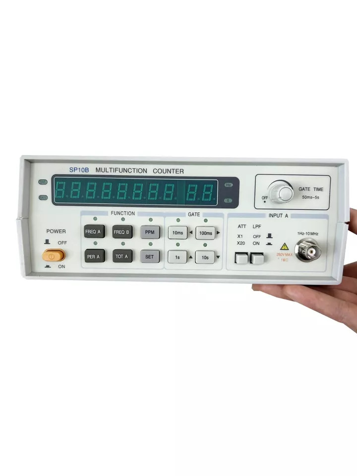 Precision Multifunction Counter PPM Tester Meter with Frequency Range 1Hz~10MHz