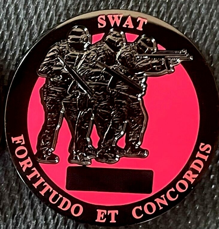 BSO - Broward Sheriff's Office SWAT - FirstGEN 1.5in BCAM challenge coin