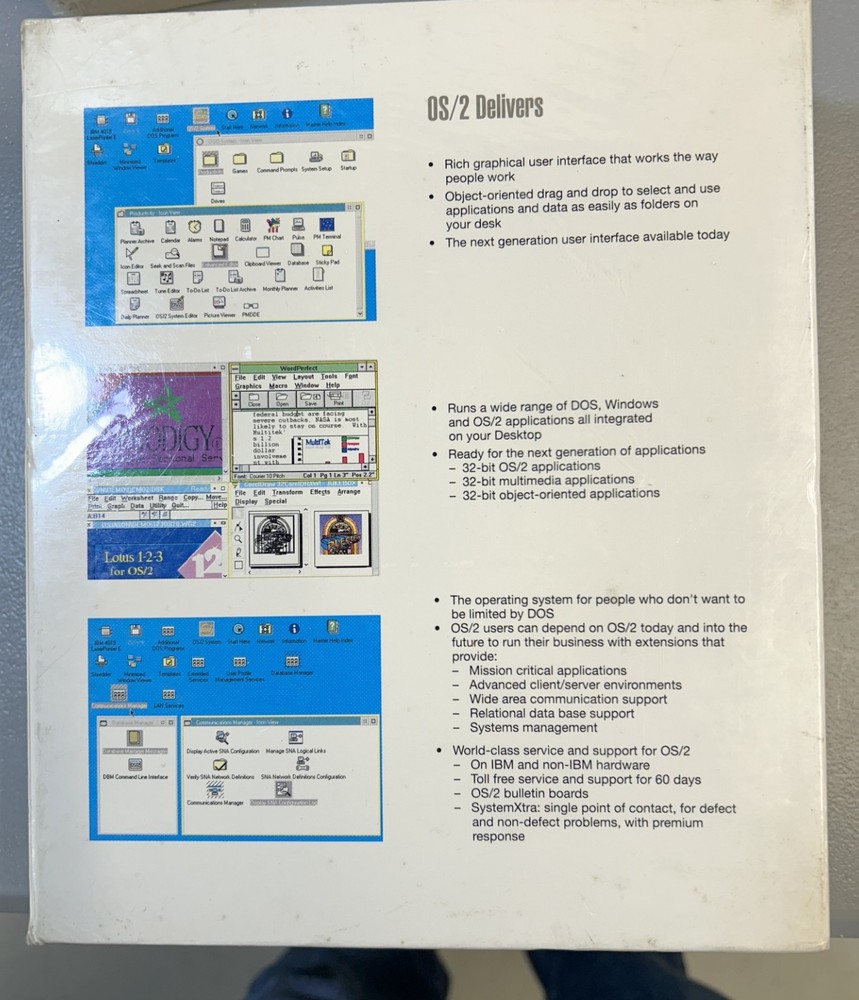 IBM OS/2 w/Software New in Box