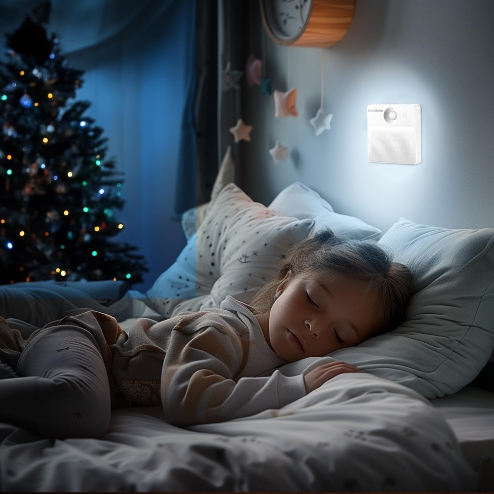 Rechargeable Square Motion Sensor LED Night Light, Motion Activated LED Night...