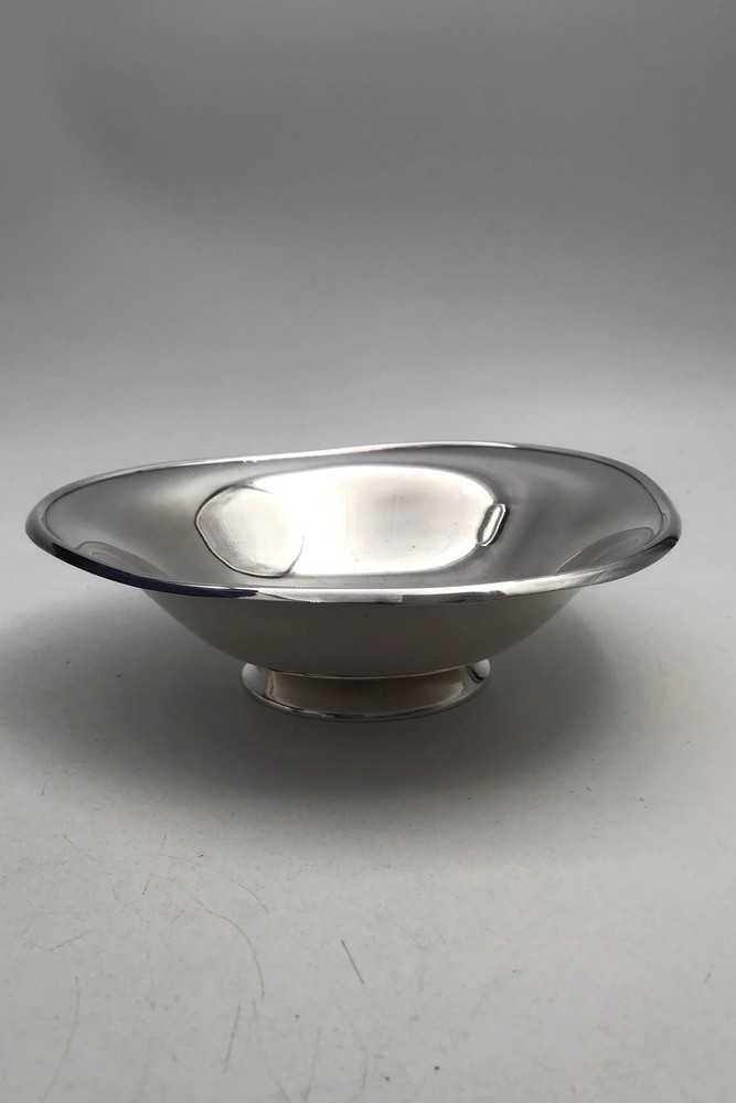 DGS Silver Triangular Bowl