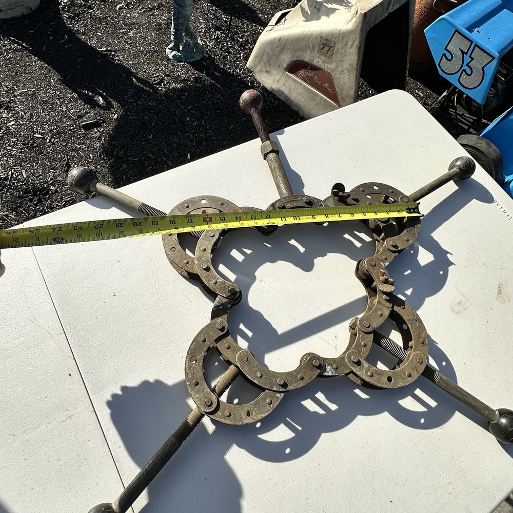 Vintage Large Pilot Model #4 Pipe Cutter Tool