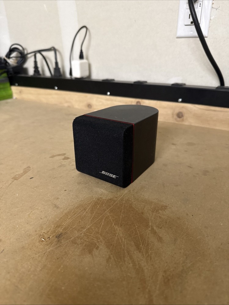 NICE! Bose Redline Single Replacement Cube Speaker Lifestyle Acoustimass Black