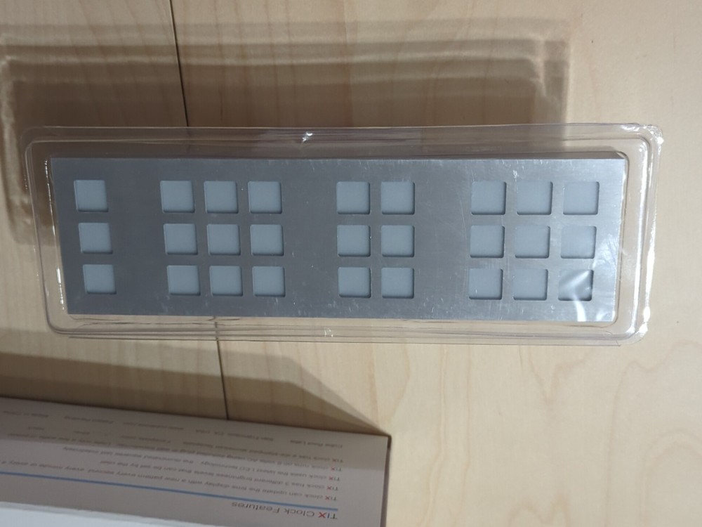 TIX Cube Root LED Clock