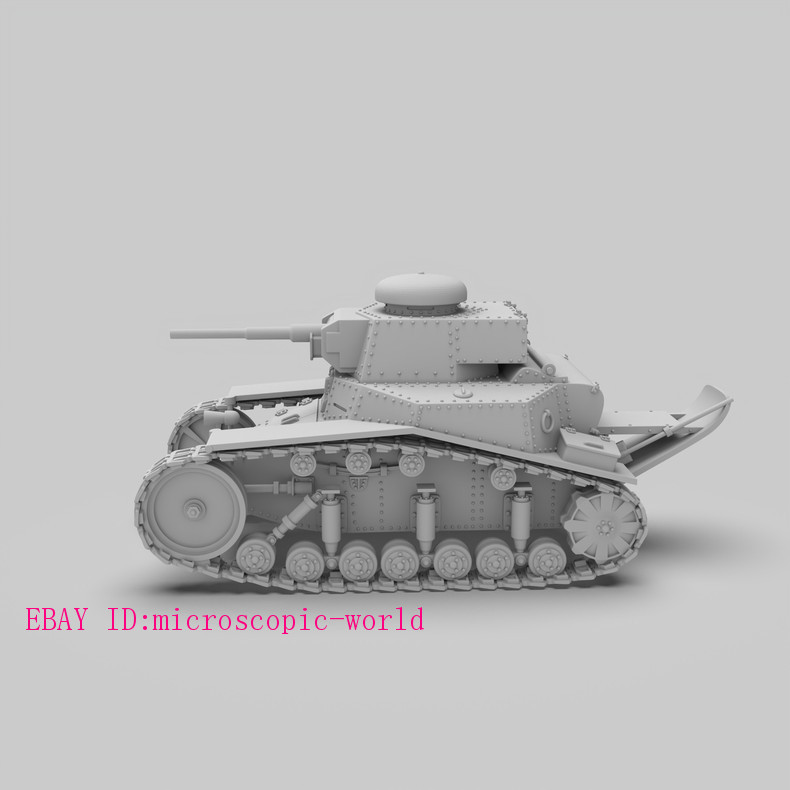 3D Printing 1/72 Model Soviet T-18m light tank Unpainted kit