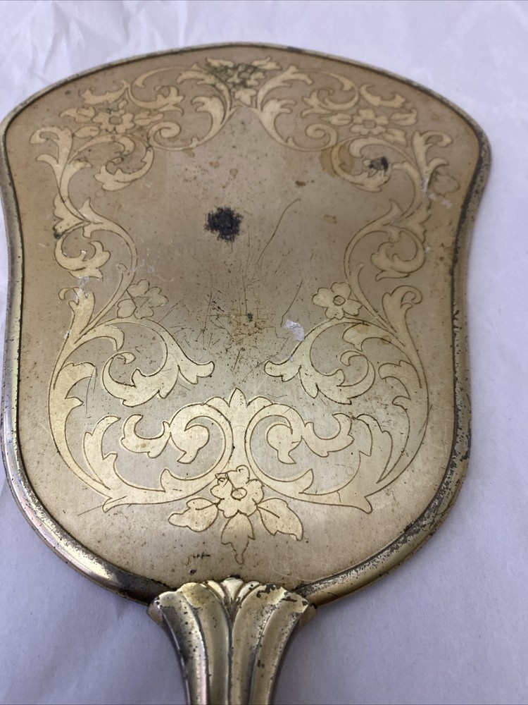 Antique Handheld mirror 14” V6