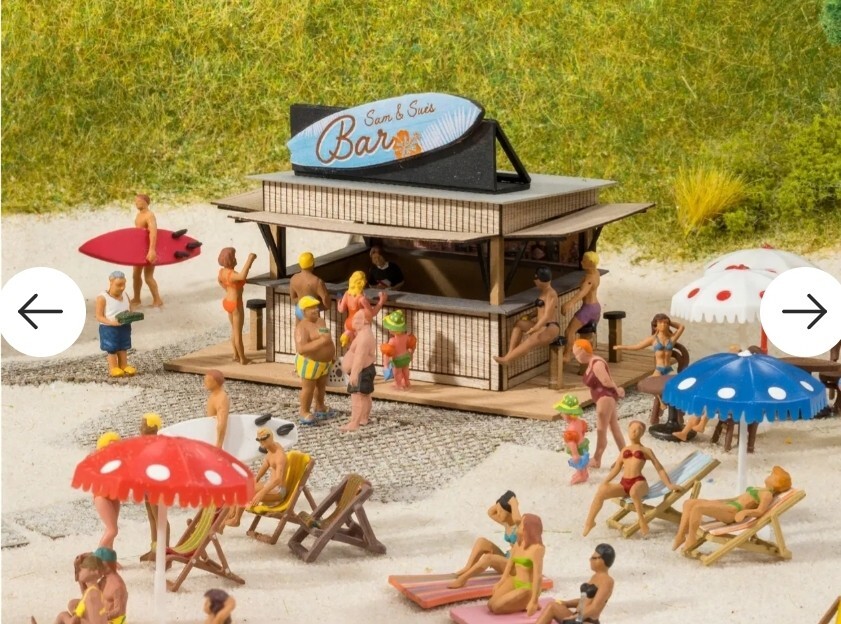 Noch Beach Bar 14260 HO Scale