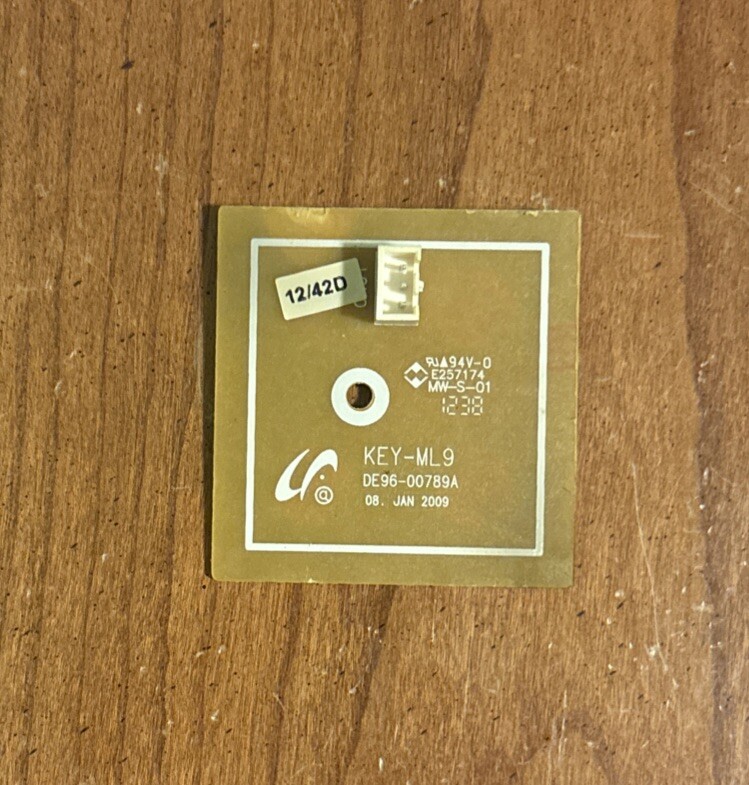 OEM Genuine Samsung Microwave Selector Button Module Assembly, Part #DE96-00789A