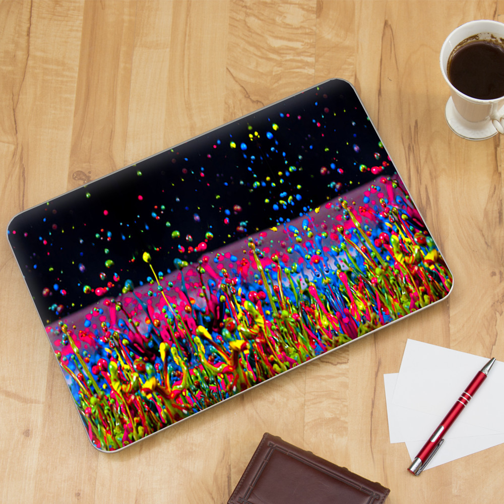 Universal Laptop Skins wrap for 15" - Splash Colorful Paint