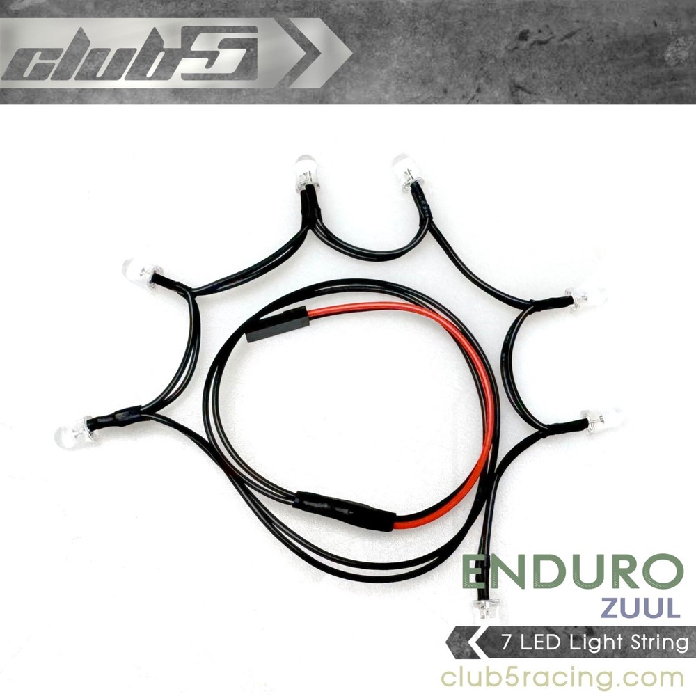 7 LED Light String for Element Enduro Zuul Search Light ( 6V )