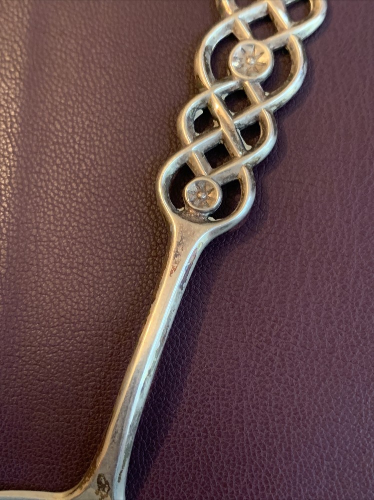 Norwegian Norway 830S Silver David Andersen Ringebu Cream Spoon Circa 1965