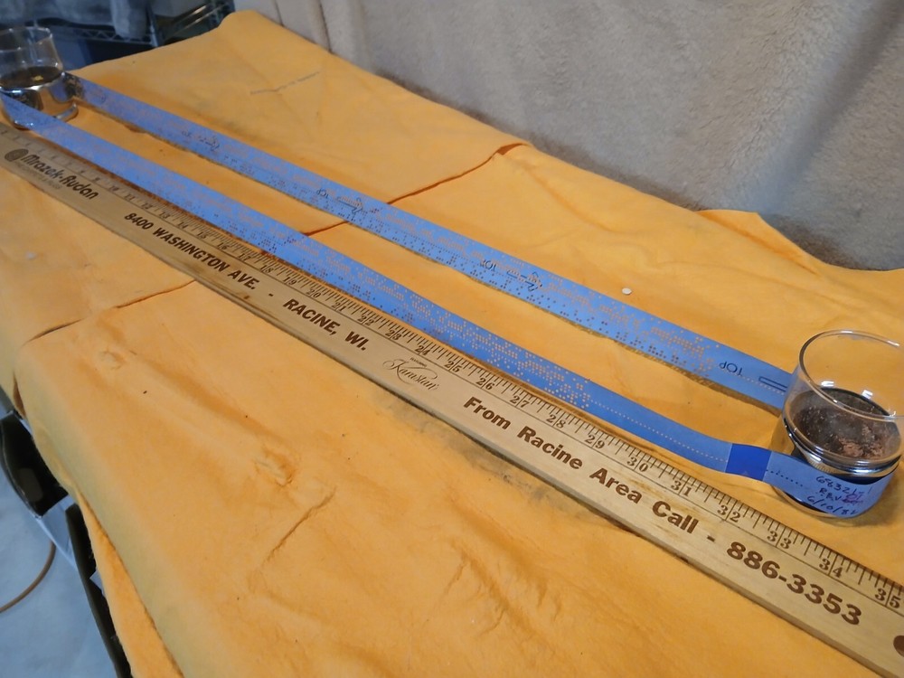 Ten Rolls - Vintage Computer Punched Paper Tape