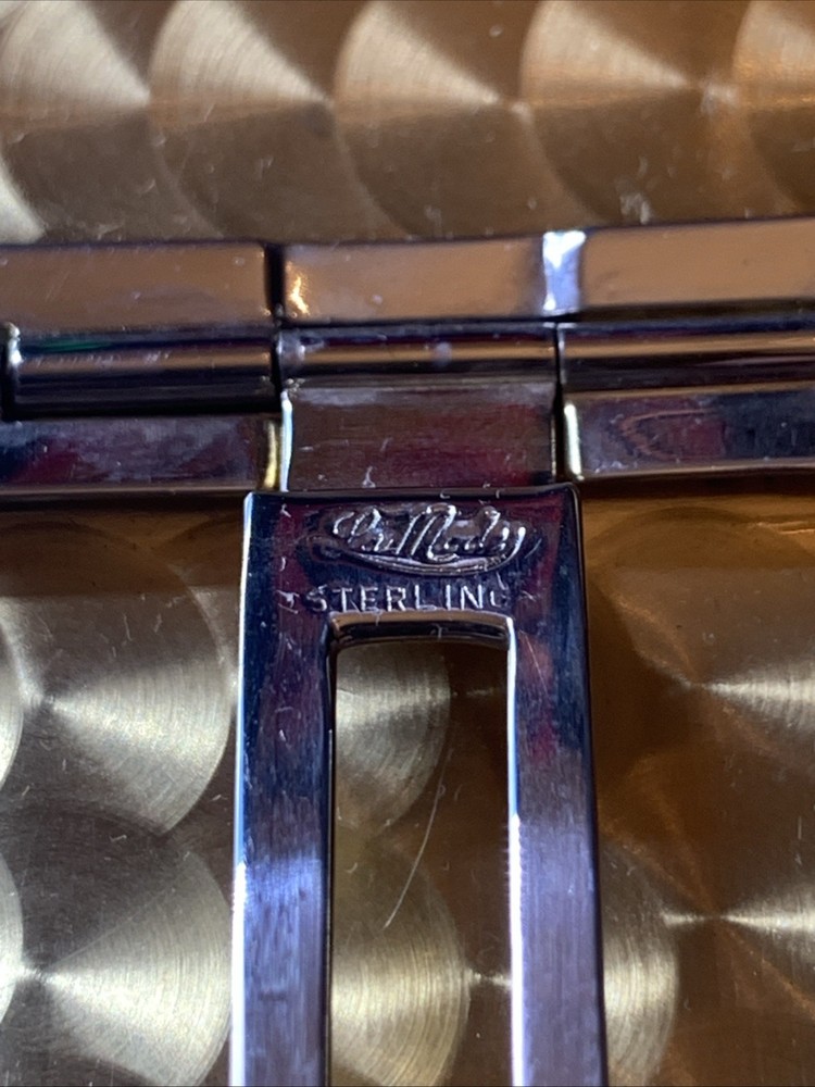 Vintage Sterling Silver Cigarette Case