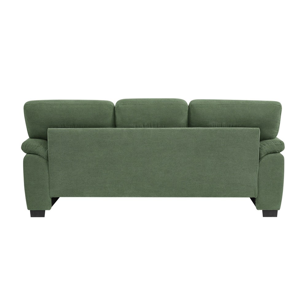 3 Seater Sofa w/ Solid Wood Frame Modern Fabric Upholstered Couch for Apartment