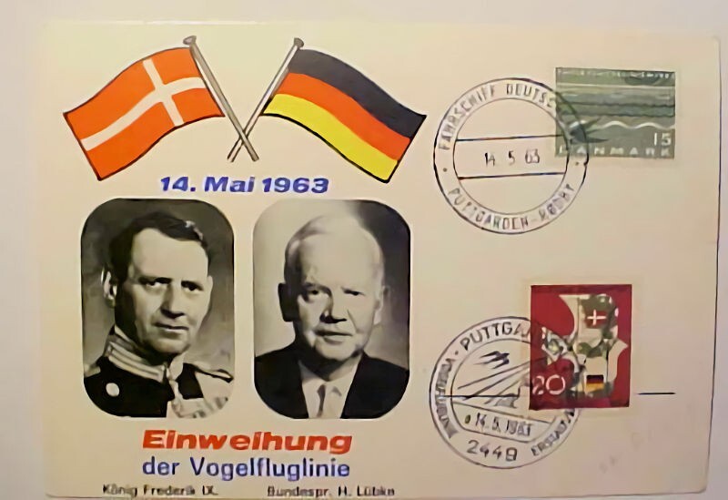 DENMARK MIXED GERMANY 1963