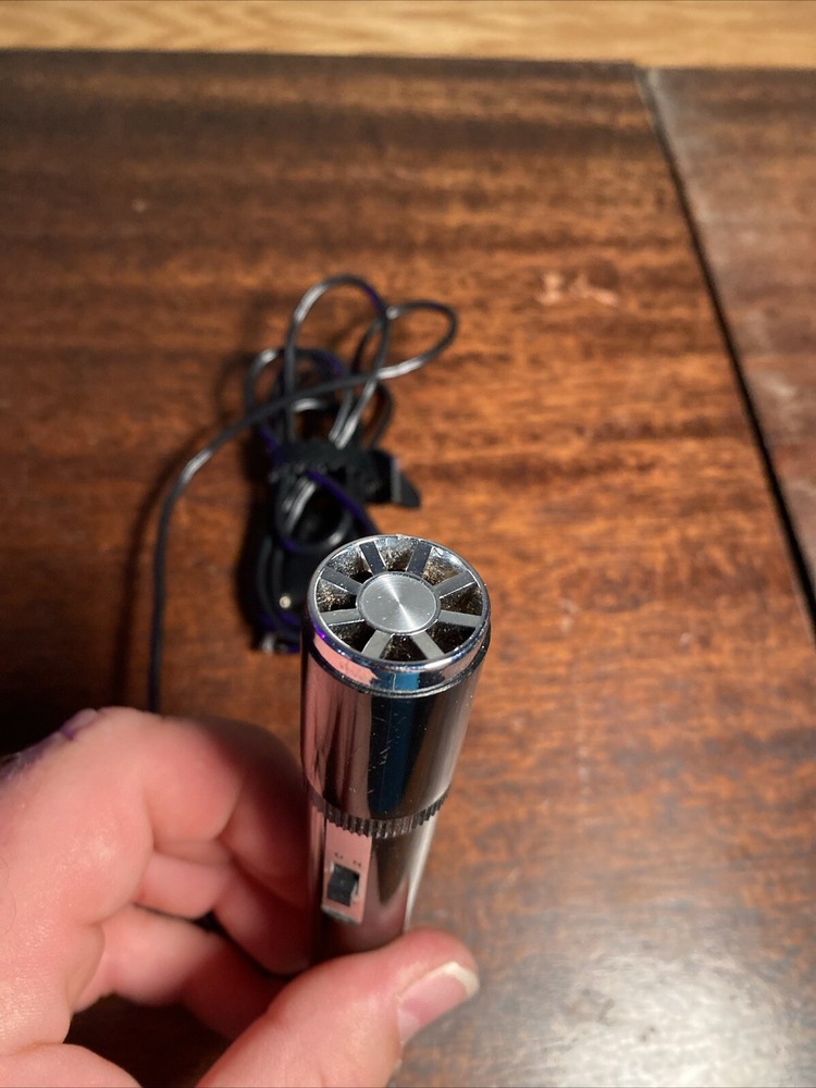 Vintage Small Portable MICROPHONE Unbranded, Untested