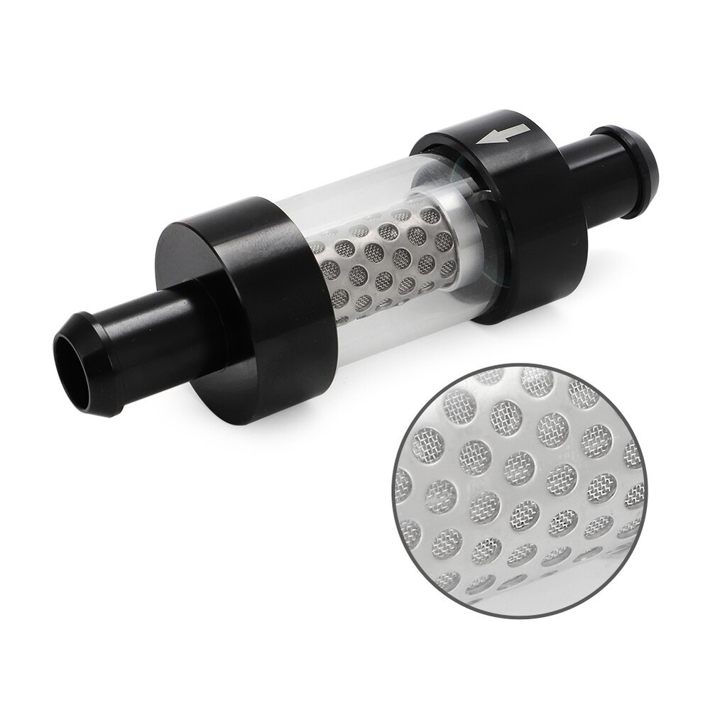 5/8" Inline Heater Core Coolant Filter & Inspection System Kit Protector ATV UTV