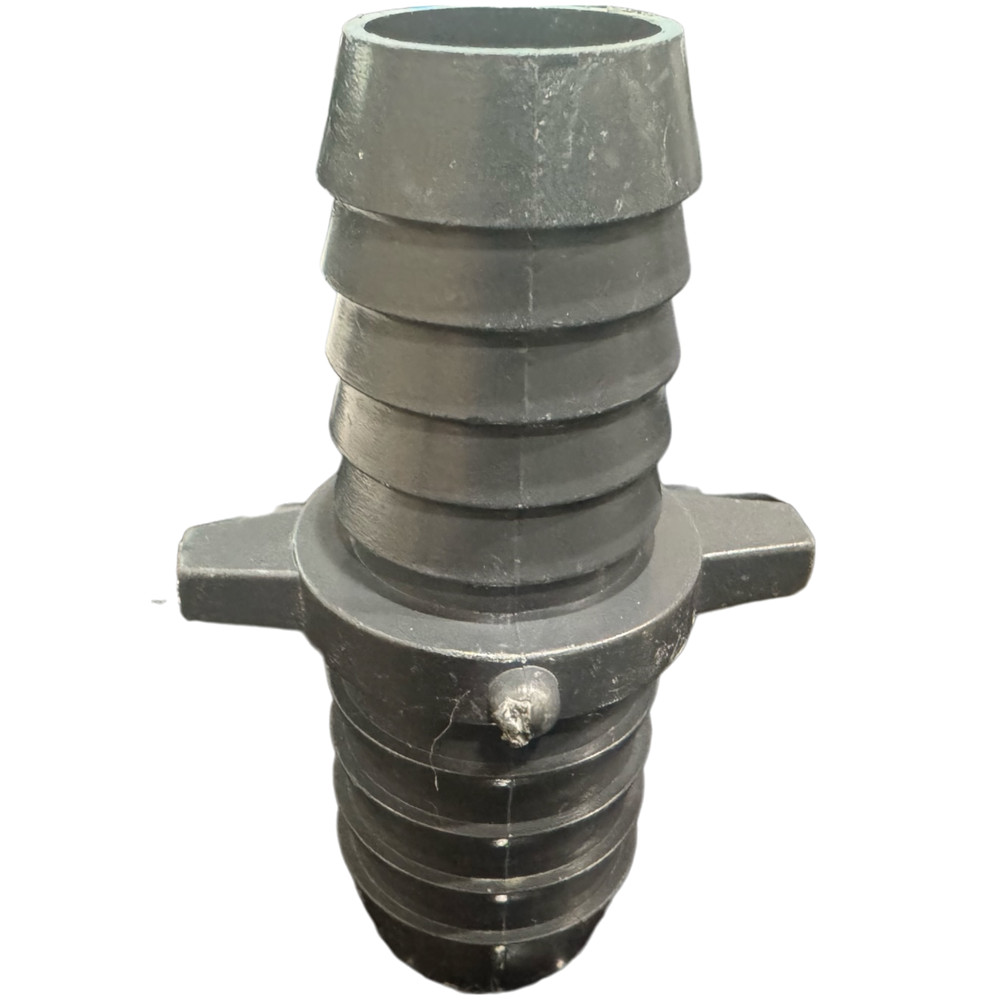 7/8" x 1" Barb Adapter Insert Coupling Fitting Irrigation Sprinkler Dark Gray