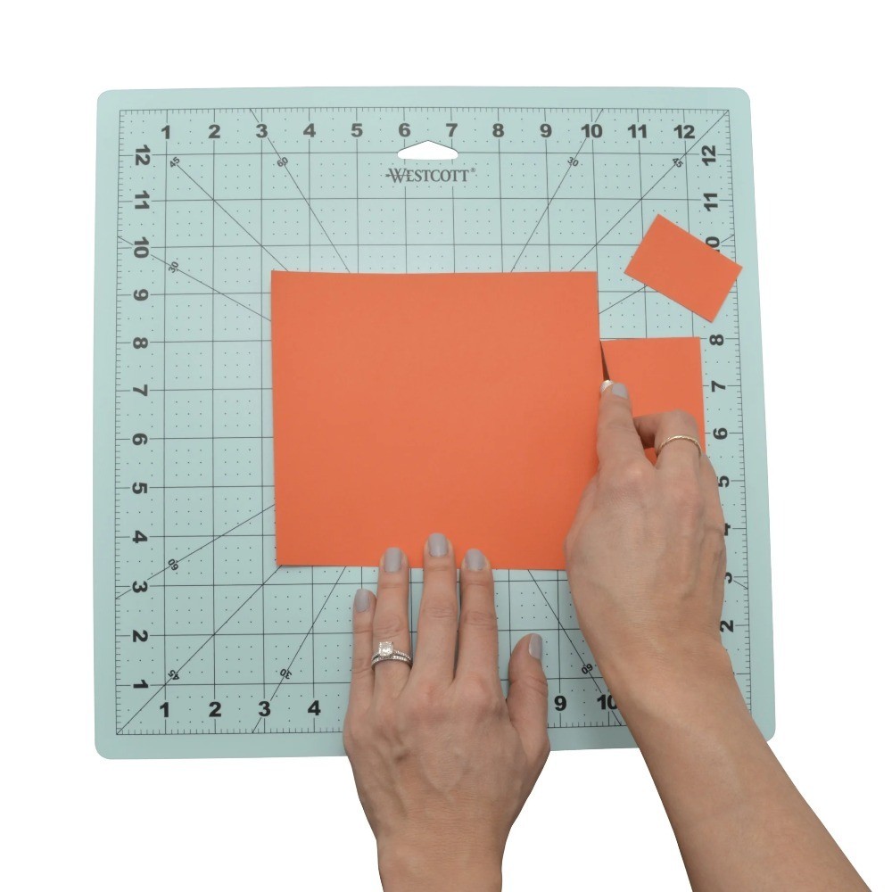 Self Healing Cutting Mat 12x12 Inches Double Sided Gridded Work Surface for