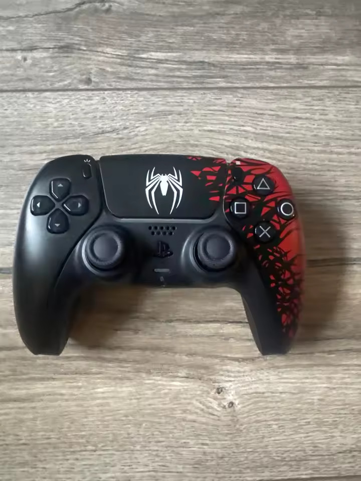 Custom Spider-Man 2 Replacement Faceplate for PS5 Controller | All Models