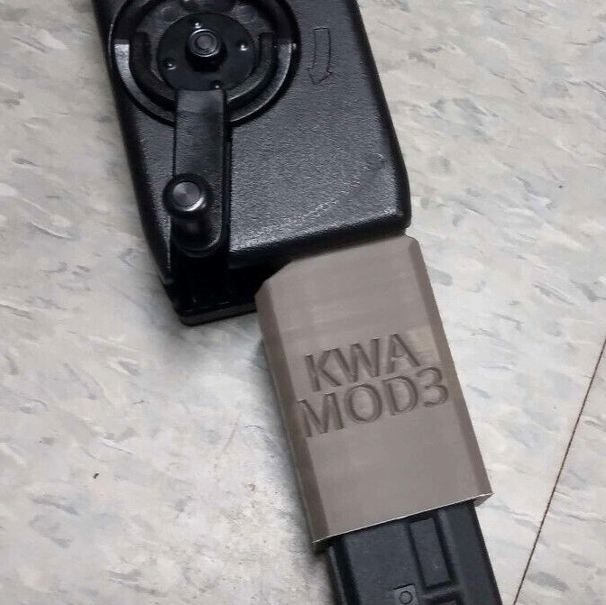 Airsoft KWA Mod 3 AEG Odin Speedloader Adapter (Tan)