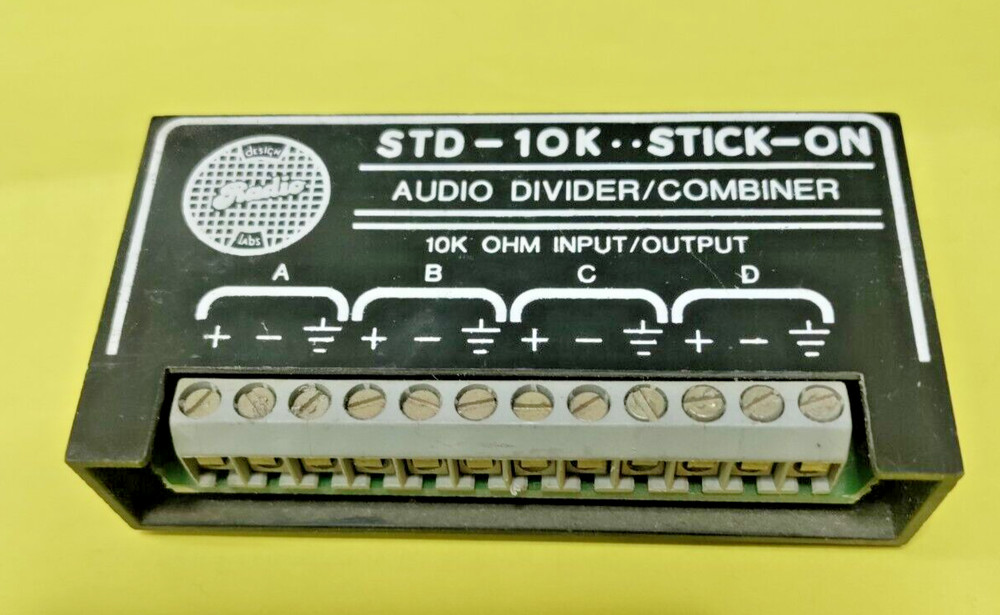 RDL  STD-10K STICK-ON Audio Divider / Combiner