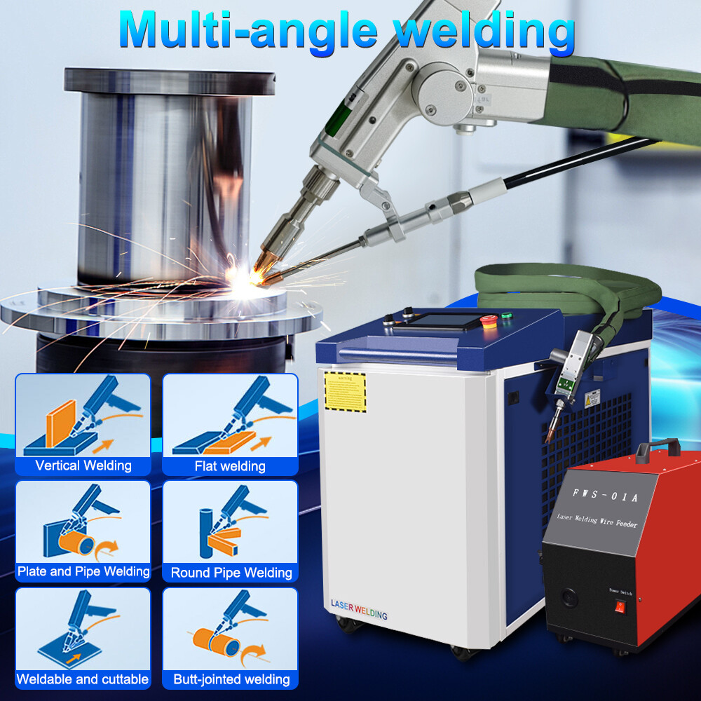 1500W Raycus Handheld Laser Welding Cutting Machine Laser Rust Remove Cleaner US