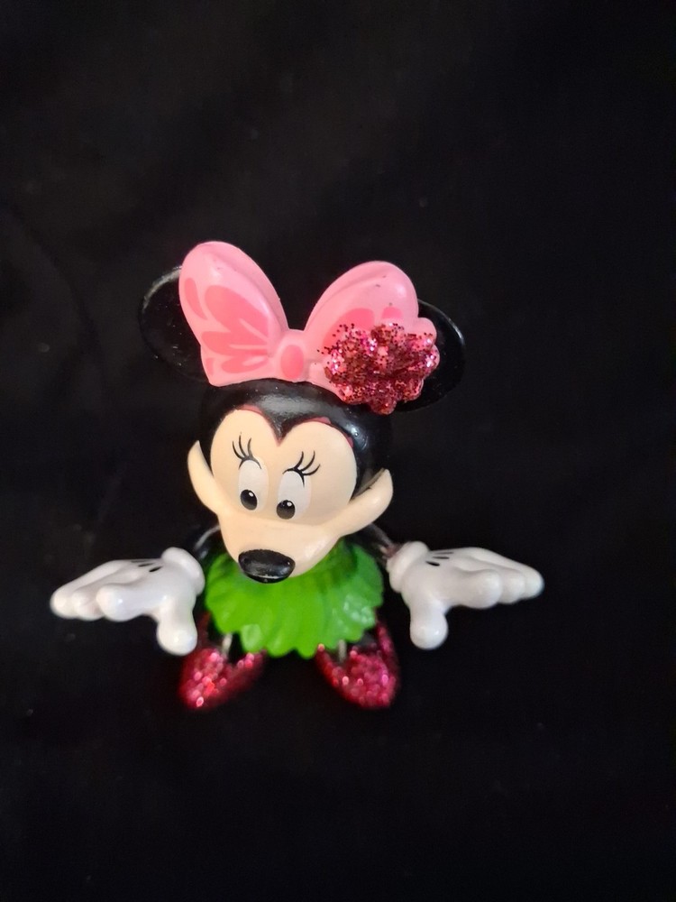 3 Disney PVC Figures ~ MINNIE,MICKEY MOUSE & Pluto ~