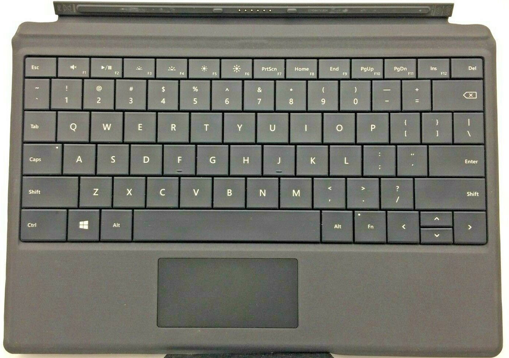 Microsoft Surface 3 Type Cover Backlit Keyboard -(Fits Surface 3, 10.8" ) Black