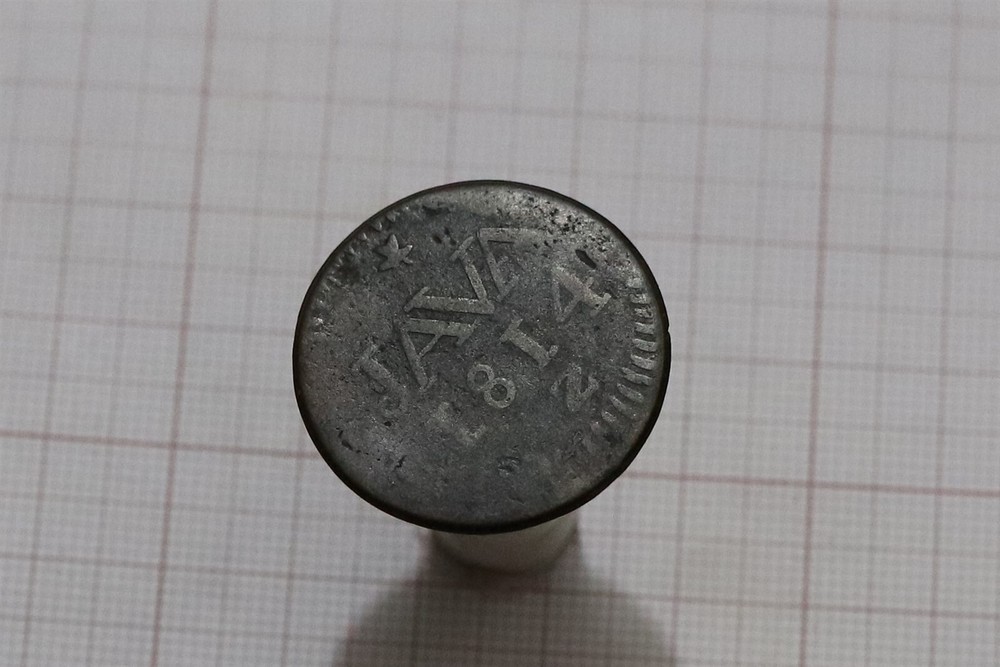 🧭 🇮🇩 NETHERLANDS INDIES JAVA 1/2 STIVER 1814 Z B66 #K3098