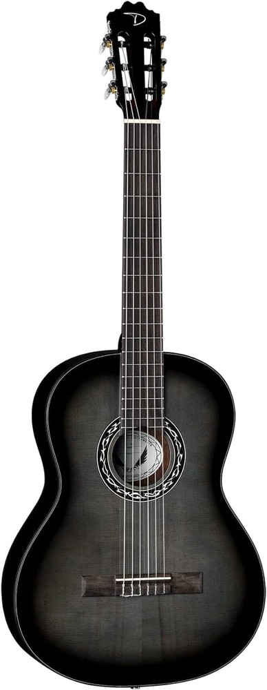 Dean Espana Classical Nylon Full Size Guitar, Black Burst (EC BKB)