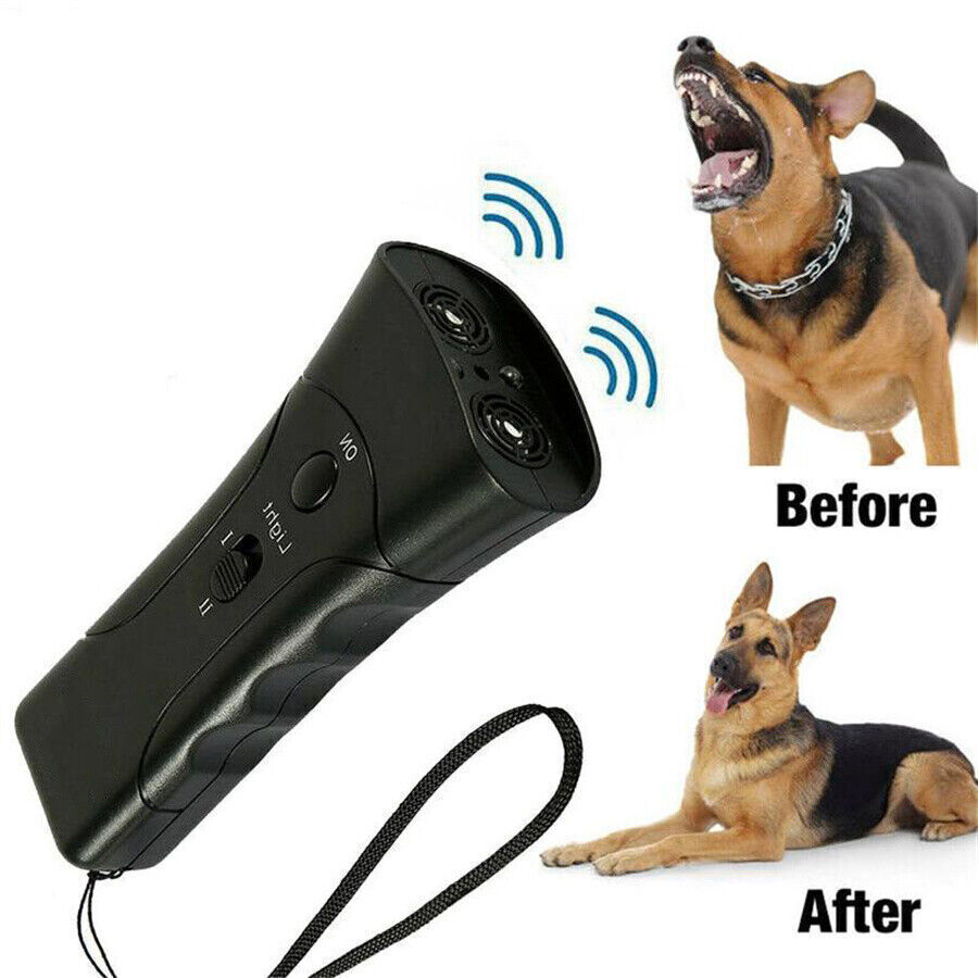 Ultrasonic Pet Dog Training Repeller Control Anti Barking Device Universal