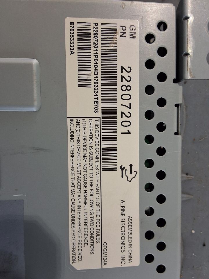 2010-2017 GMC Terrain Dash Mounted Lower 7" Display Screen