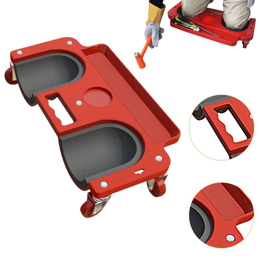 Rolling Knee Pads With Wheels Creeper Used For Tile Work Floor Construction Tool