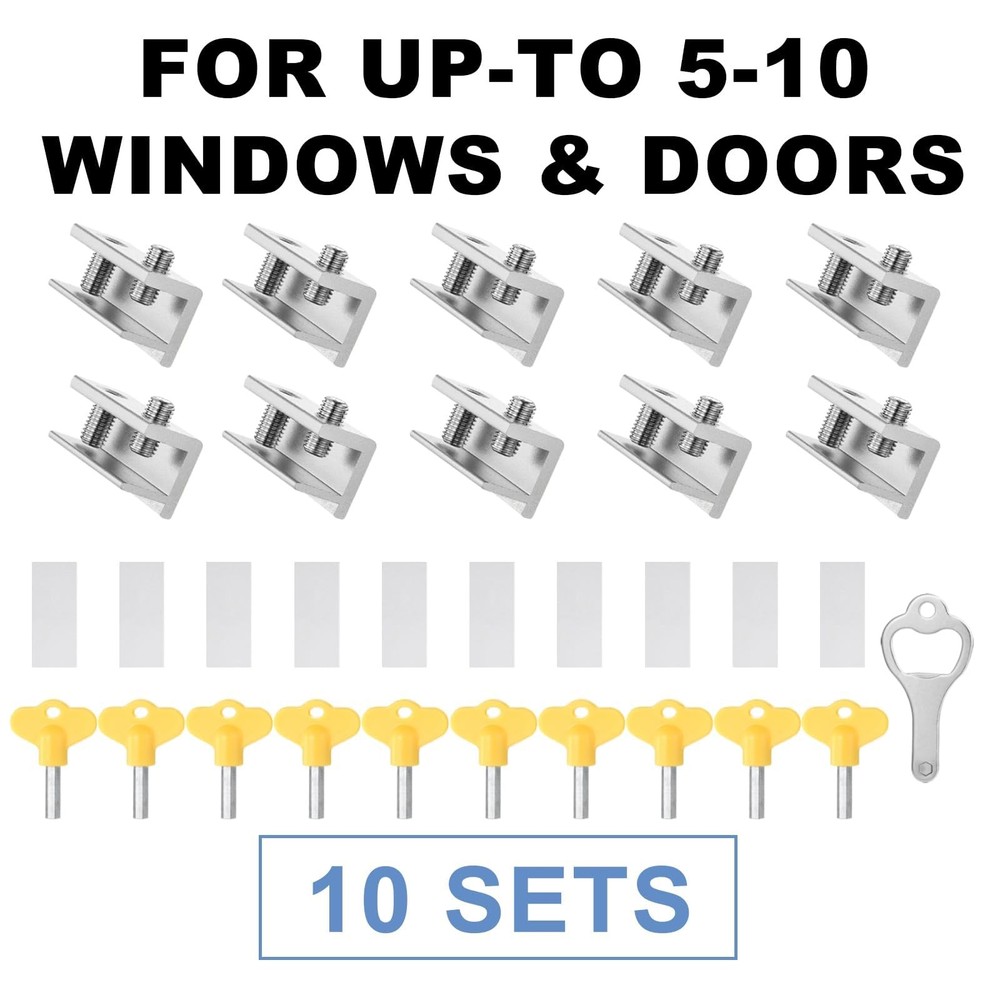 Sliding Window Locks,for Horizontal Sliding Windows,Window Security Lock with...