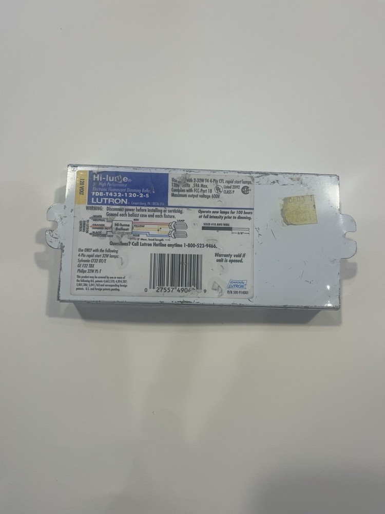 Lutron Electronicdimming Ballast Fluorescent
