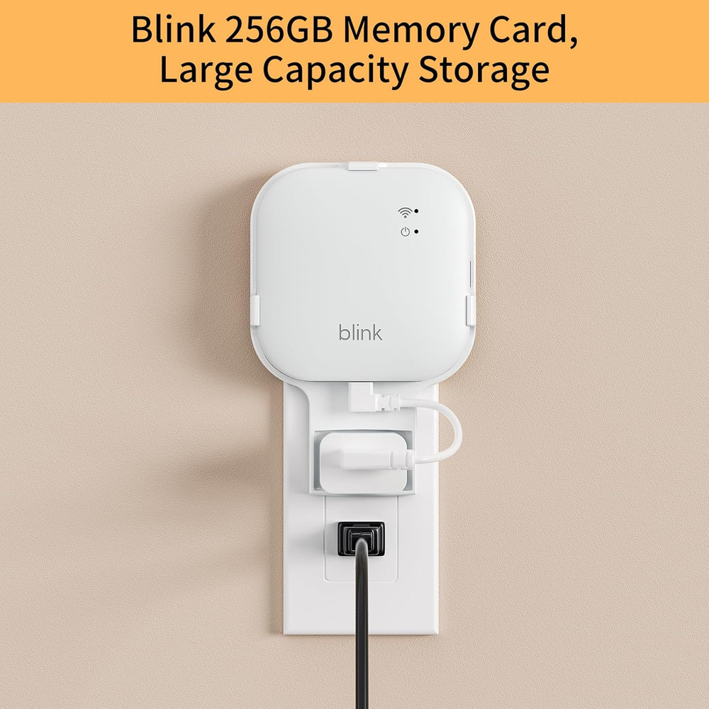 Blink 256GB Microsd Card for Blink Sync Module XR, Easy Move Mount Bracket for A