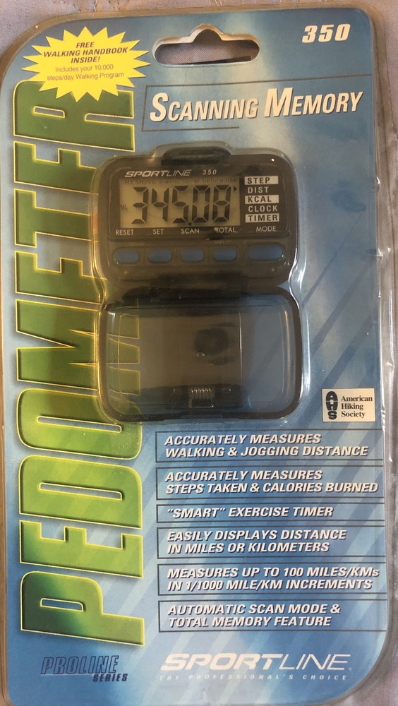 Scanning Memory Pedometer