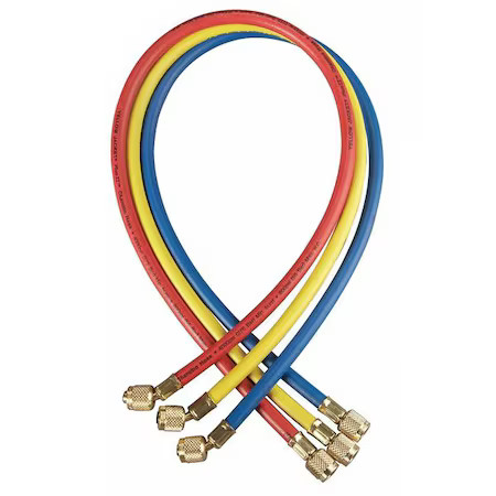 Yellow Jacket 21272 Low Side Hose, 72 In, Blue