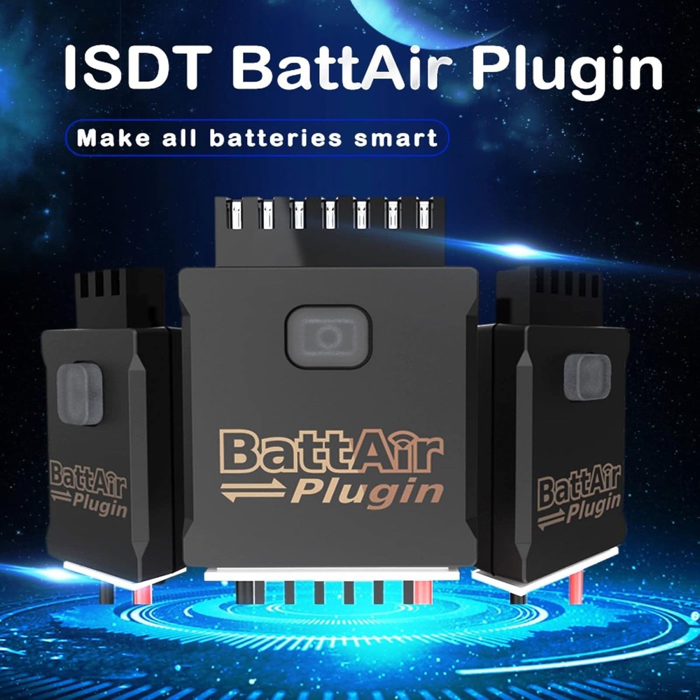 ISDT BattAir Bluetooth 2S 3S 4S 5S 6S Controller Plugin Voltage Checker APP