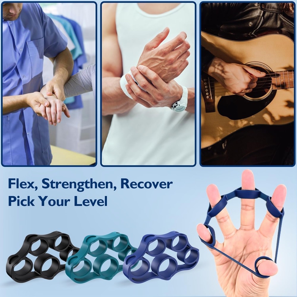 Comprehensive 9-Piece Hand Strengthening Kit - Boost Performance & Recovery