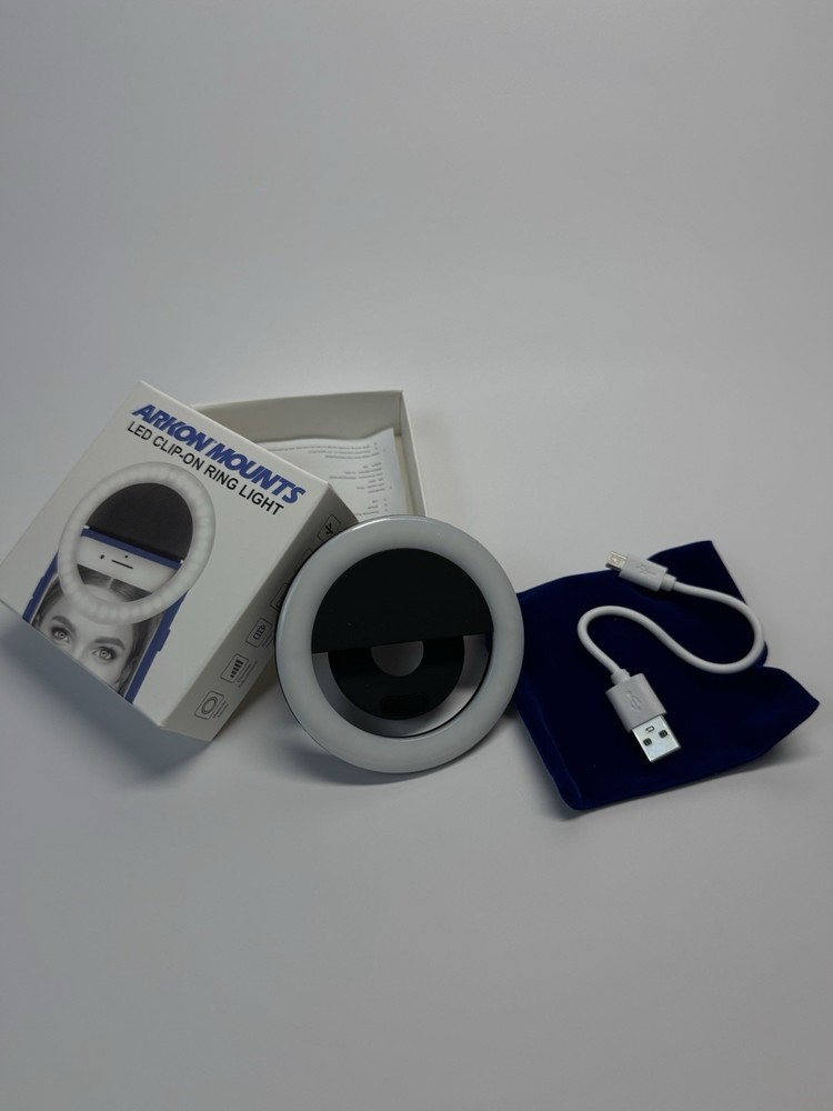 Arkon Mounts LED Clip On Ring Light