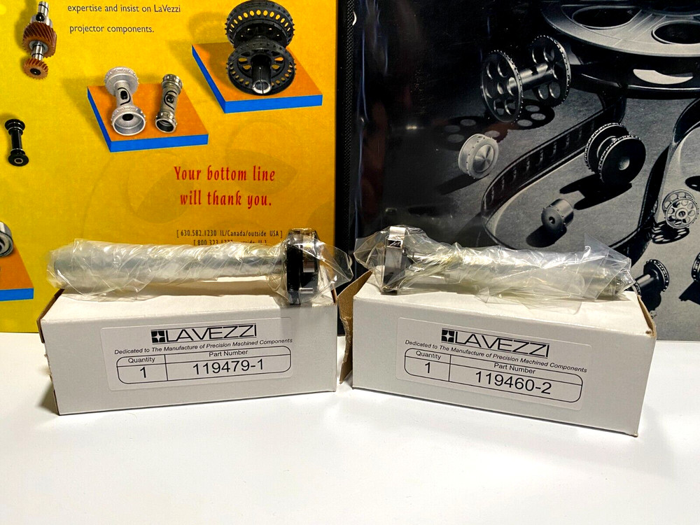 LaVezzi projector components drive shaft