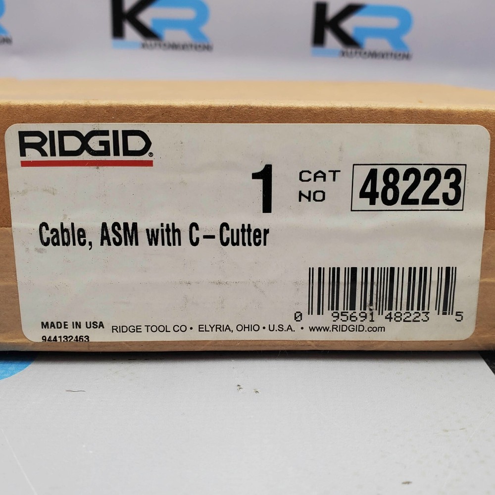 NEW Rigid 48223 4Ft Cable ASM W/ C-Cutter