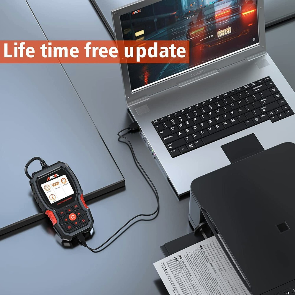 Heavy Duty Truck Scanner All System Diesel Diagnostic Check Engine Code Reader