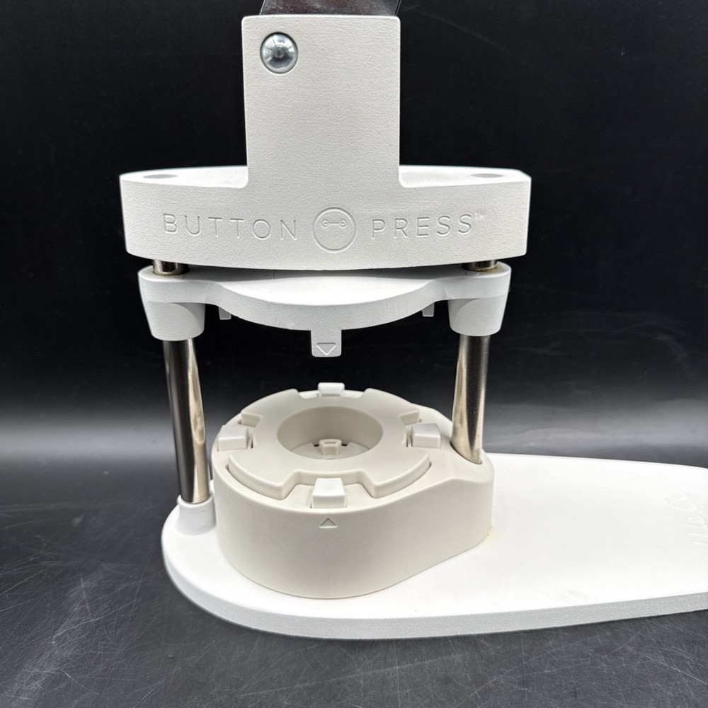 We R Memory Keepers Button Press Only - Machine Only - White