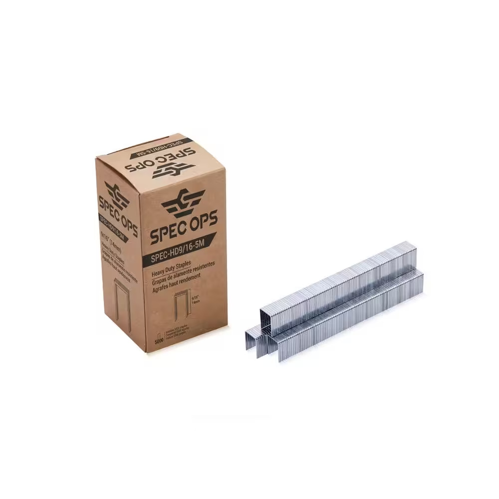 9/16 In. Heavy-Duty Staples, 5,000 per Box