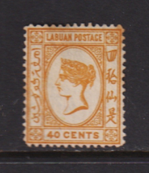 Labuan - #24 unused, cat. $ 37.50